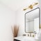 Designers Fountain Demi 24 in. 3-Light Brushed Gold Vanity Light with Artisan Cast Glass Shade for Bathrooms D318M-3B-BG - alternate 9